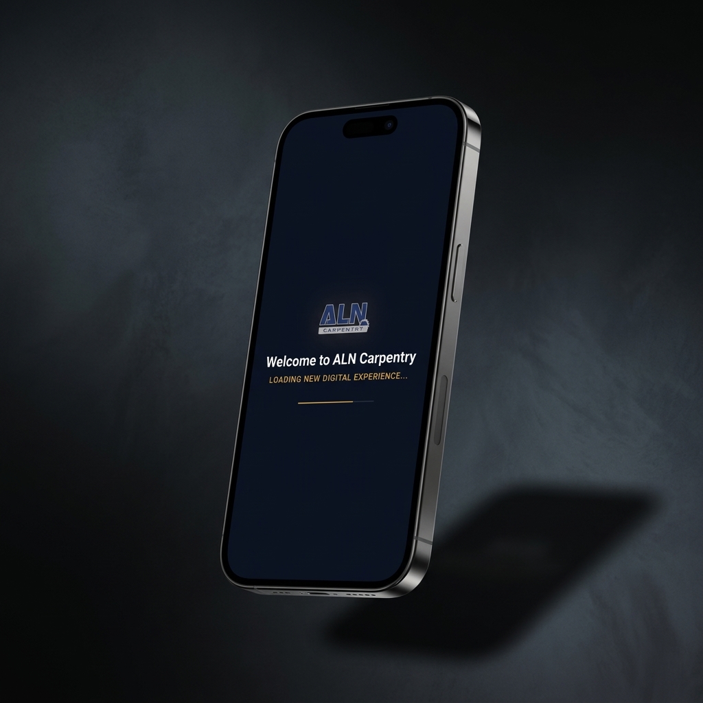 ALN Carpentry mobile view