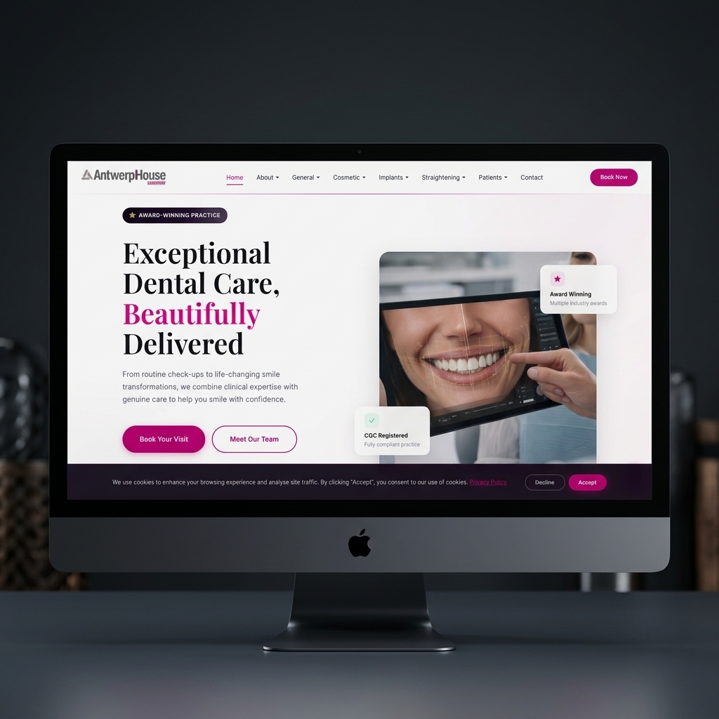 Antwerp House Dentistry — Treatments page