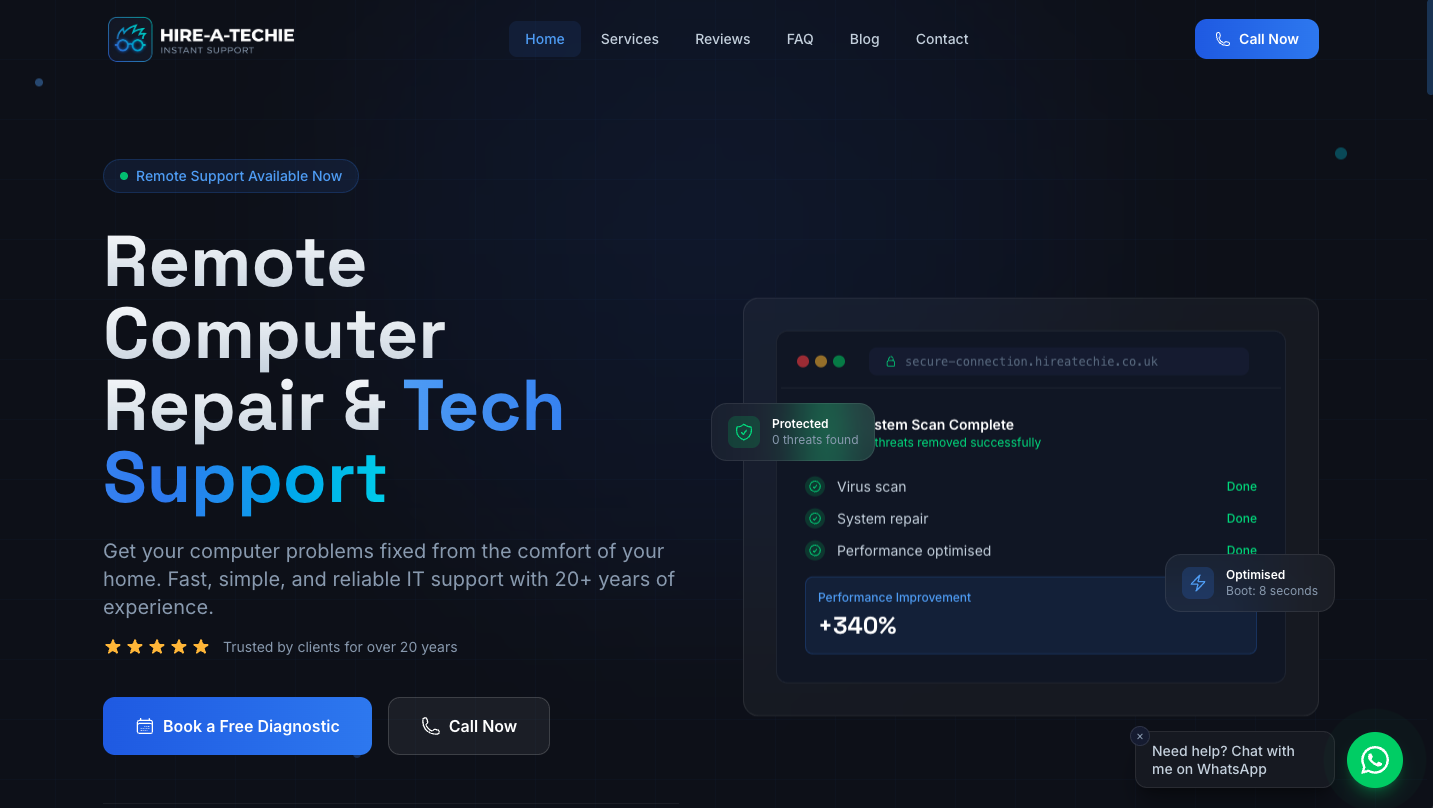 Hire-A-Techie platform