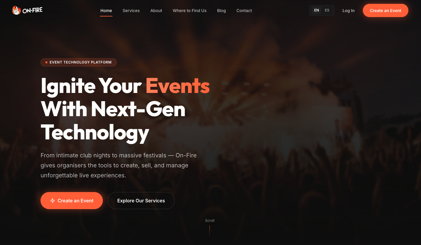 On-Fire — Desktop Experience