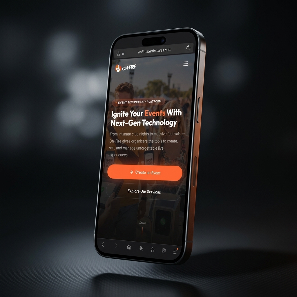 On-Fire mobile experience
